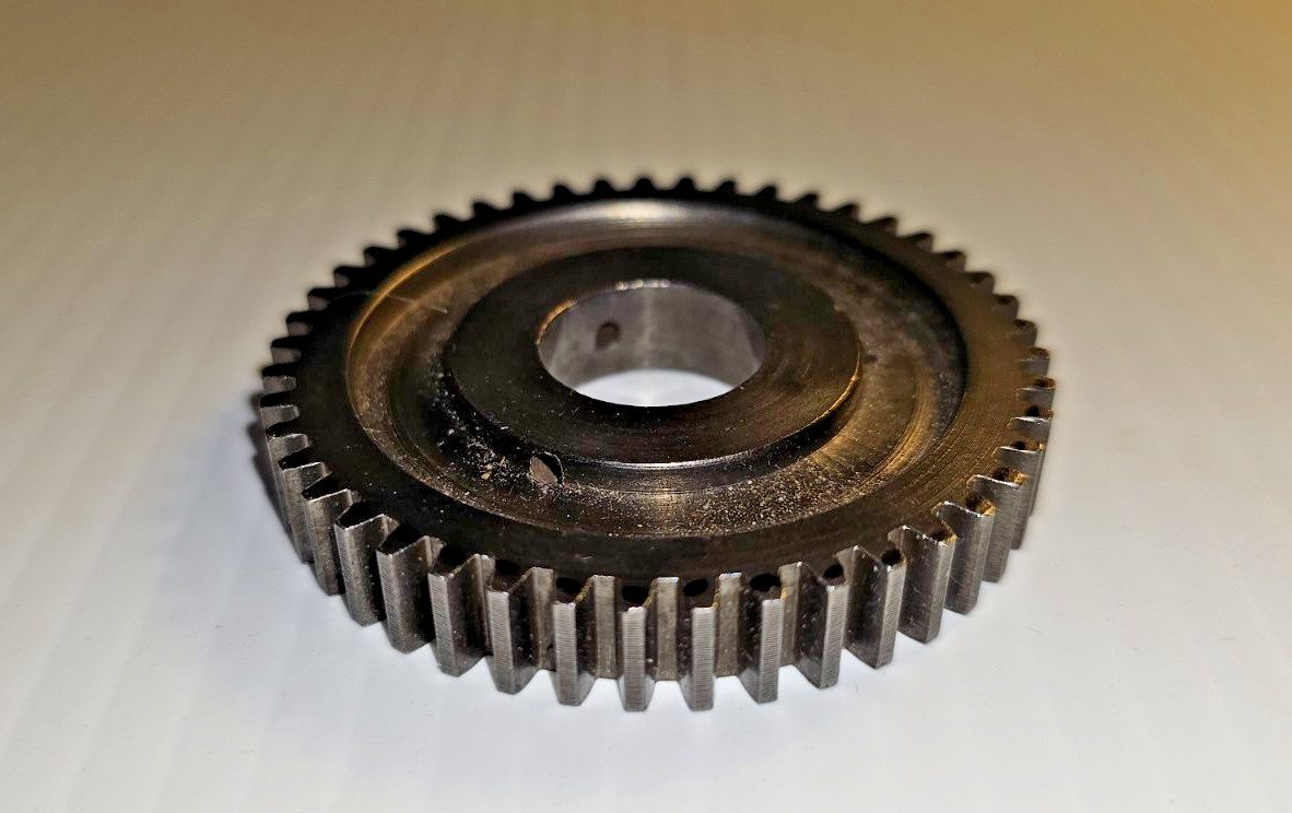 Vintage Lathe 45 Tooth Change Gear 13/16″ Bore, 15 DP, fwd/rev tumbler possibly