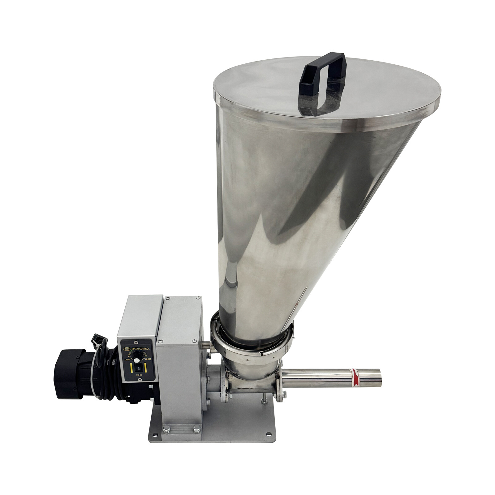 Industrial Dual Screw Feeder for Poor-Flowing Solids 220V 1-PH 0.6-3kg/h