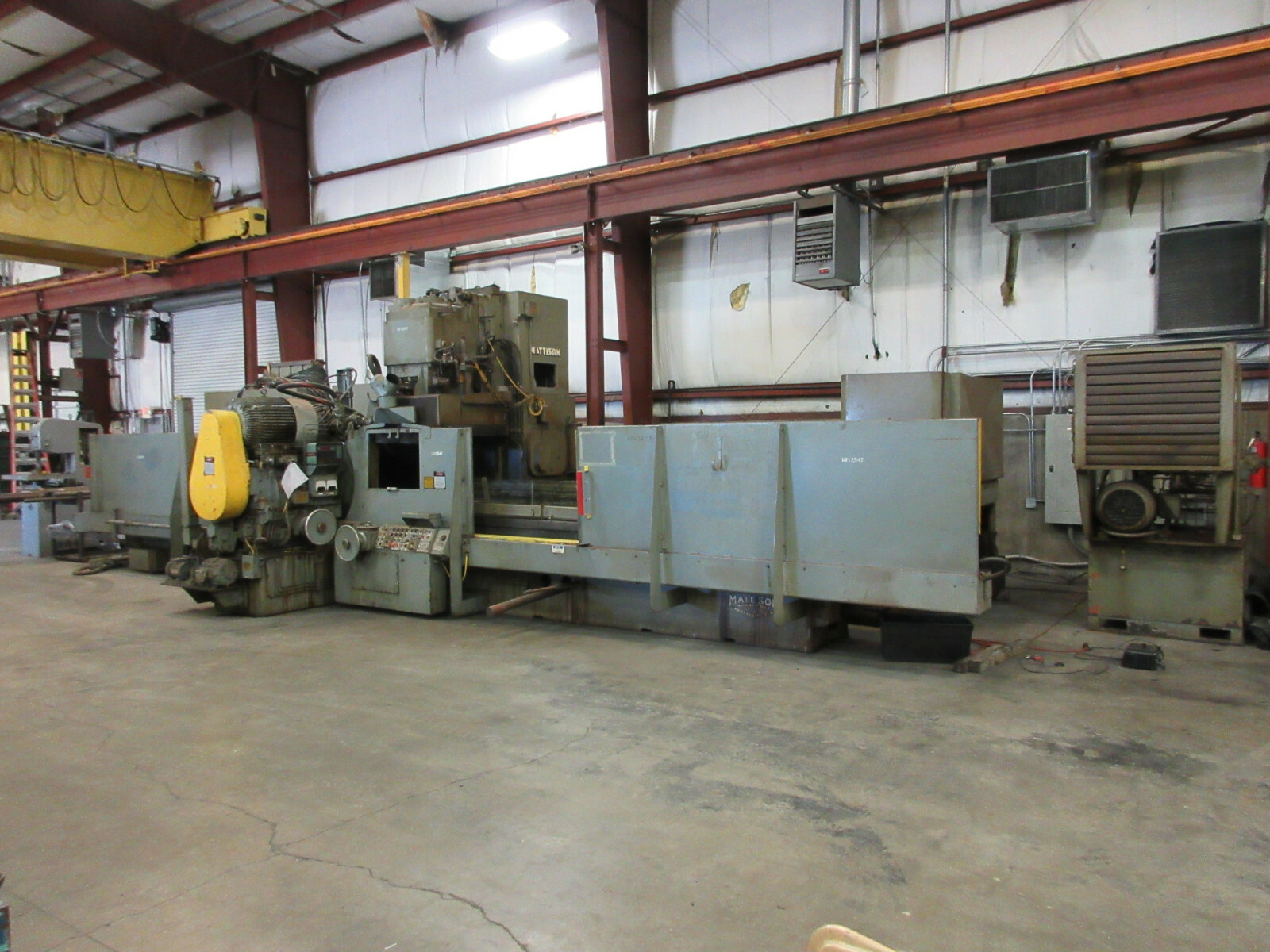 MATTISON 24″ x 96″ HORIZONTAL / VERTICAL SPINDLE COMBO SURFACE GRINDER