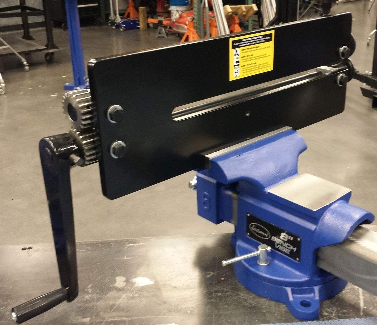 Metal Fabrication Bead Roller W/ Dies Generous 19 inch Throat Industrial Bead