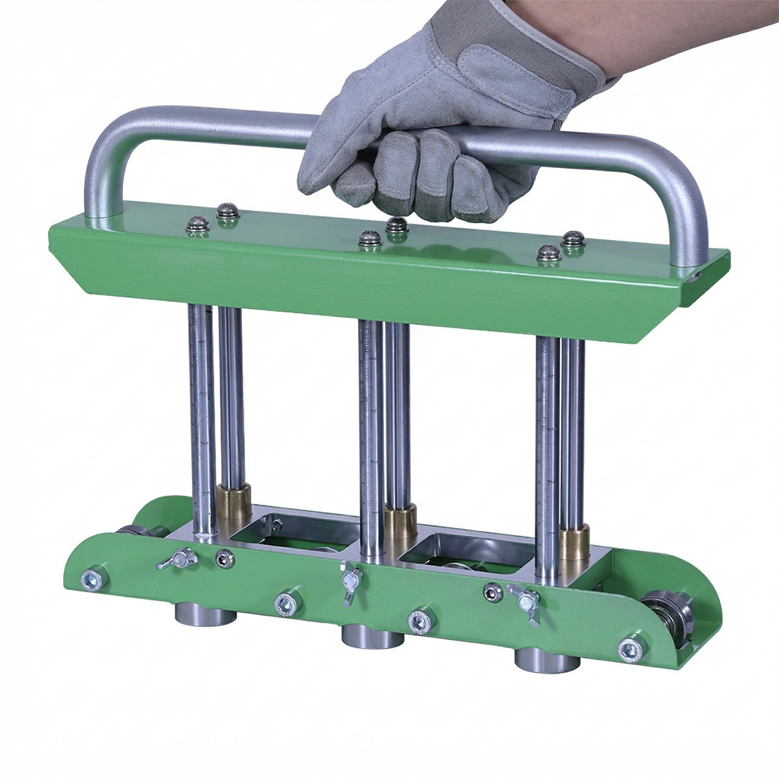 Sheet Metal Roller 3 Station Metal Bender, 0-90 Adjustable Bending, Portable