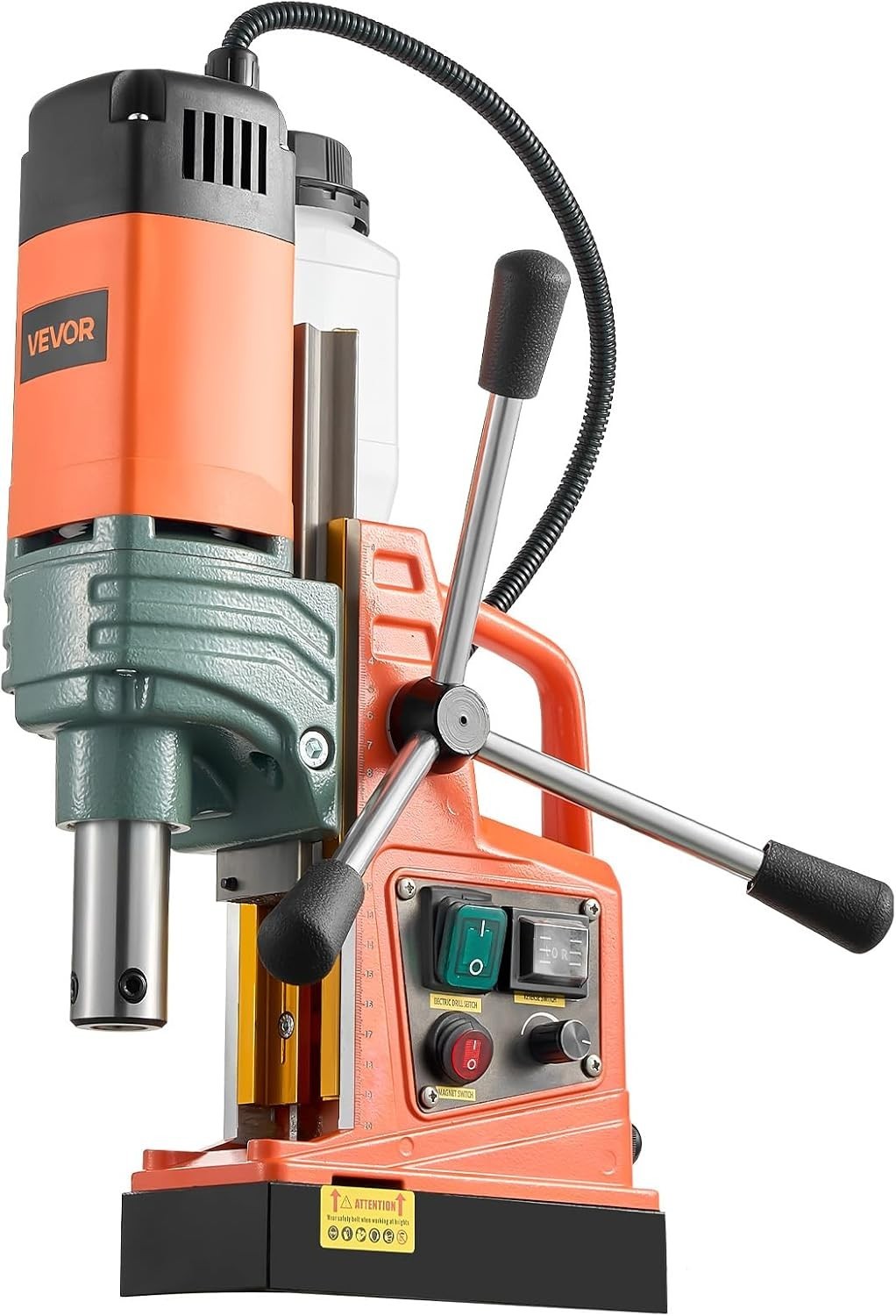 2922 lbf Magnetic Drill – Variable Speed 2″ Core Drilling Machine with 6 Cutters