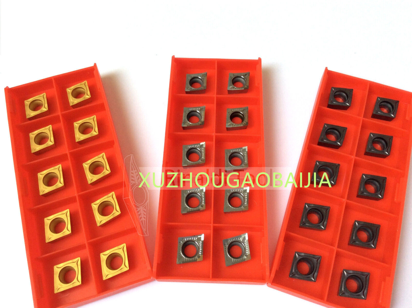 10x CCGT CCMT 09T304 120404 for ALUMINIUM Steel or Stainless Steelworking