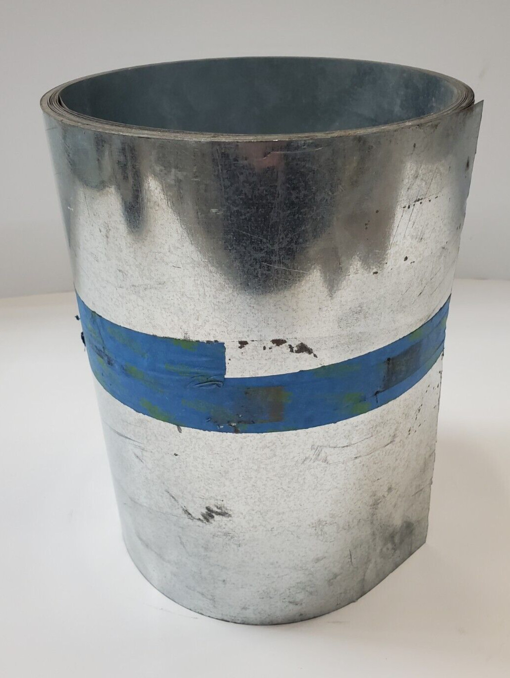 UNBRANDED VALLEY FLASHING GALVANIZED STEEL ROLL 10″ X 30′ SILVER 0.001″ THICK