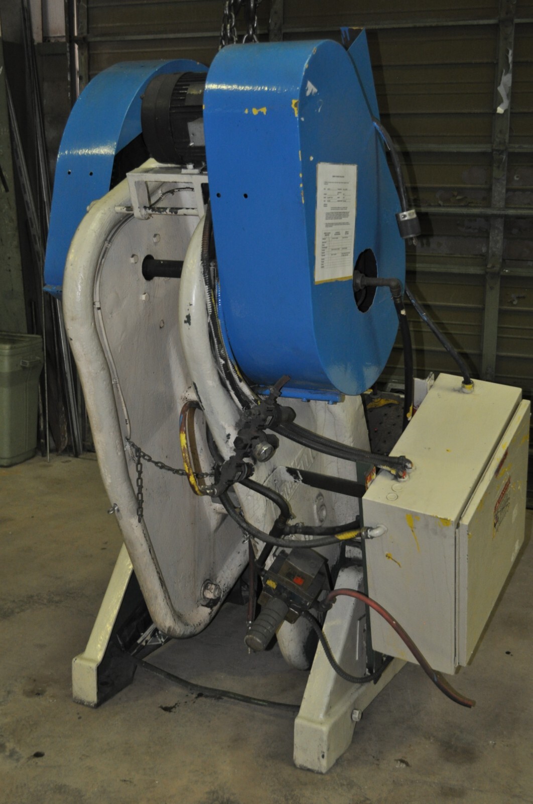60 TON ROUSSELLE OBI PRESS 3″ STROKE 12.5″ SHUT HEIGHT 3.5″ ADJUSTMENT 50 SPM