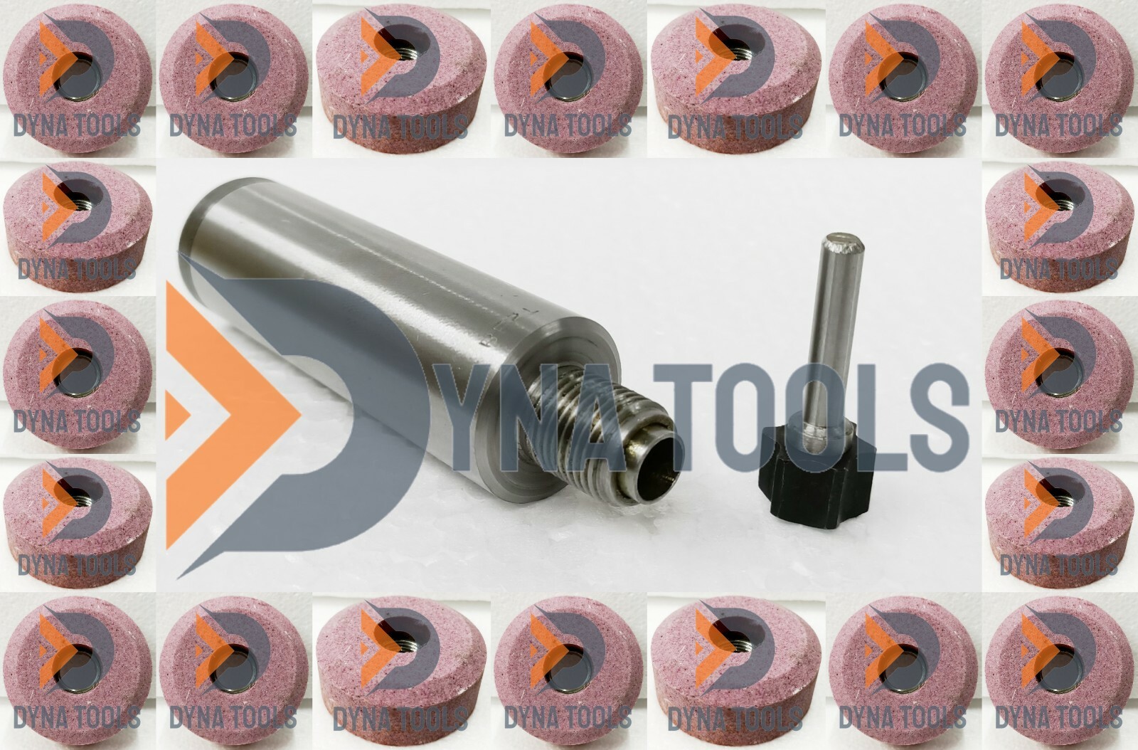 20x SIOUX VALVE SEAT PINK GRINDING WHEELS SET + 11/16″ STONE HOLDER + STAR DRIVE