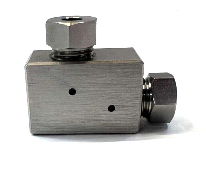 GPP HIGH PRESSURE ELBOW AE-66K4 STAINLESS STEEL 1/4″ GLAND ID 1/4″ COLLAR 66KSI