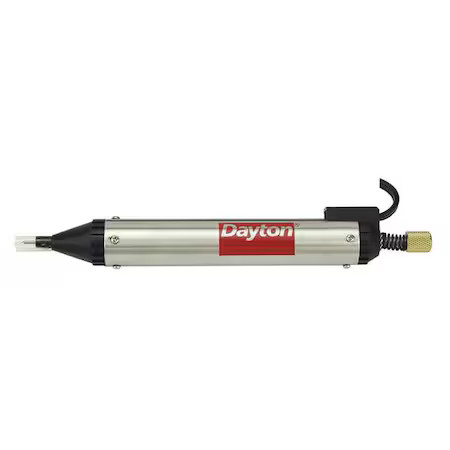 Dayton 12T034 Electric Engraver, 1/16 In Collet Size, Corded, Max. 7, 200
