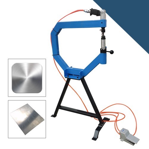 Industrial Pneumatic Planishing Hammer with Stand, Pedal & 1-3″ Anvils
