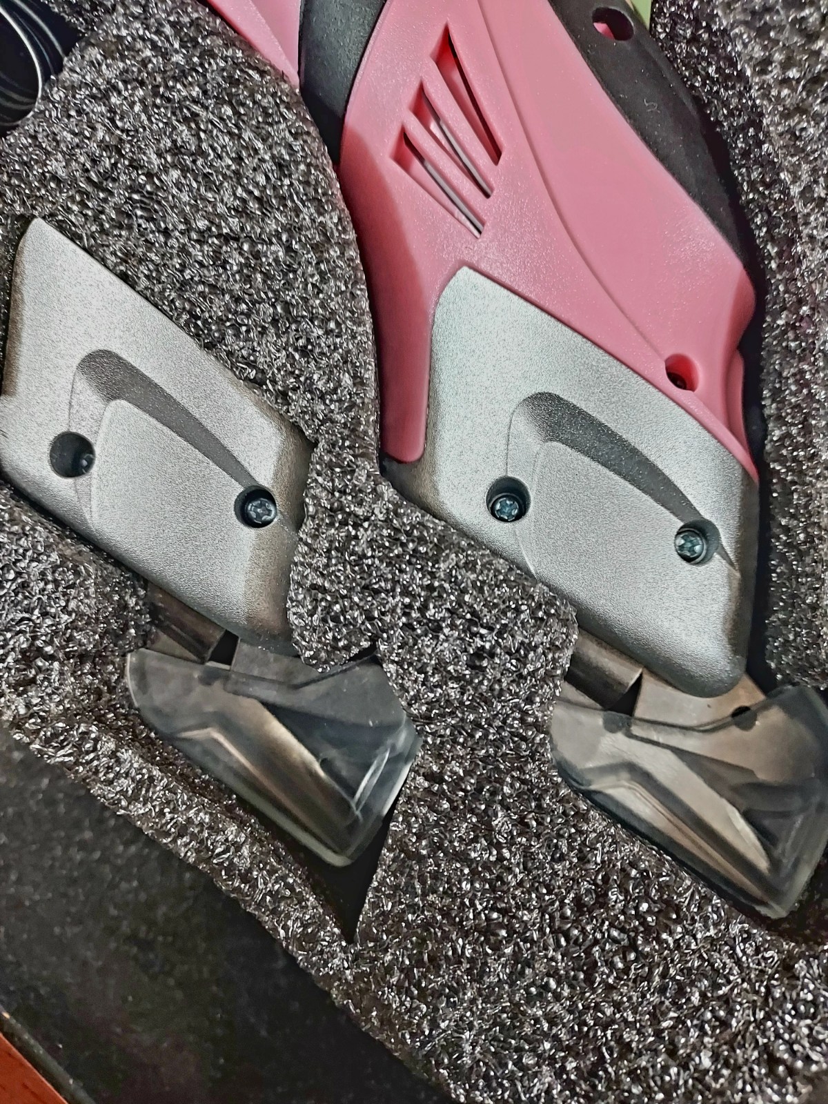 New Stalwart PINK Cordless Rechargeable Electric Scissors 2 Blades Ergonomic