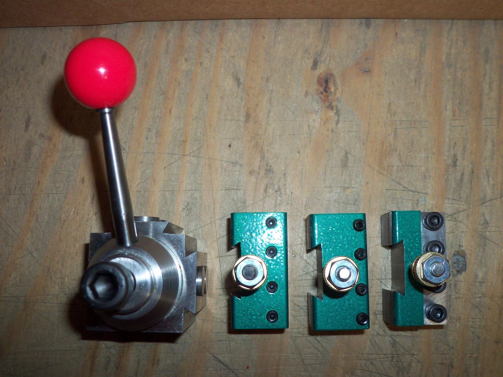 QUICK CHANGE TOOL POST MINI LATHE 7×10 12 14 STEEL!!!! 4 PISTON