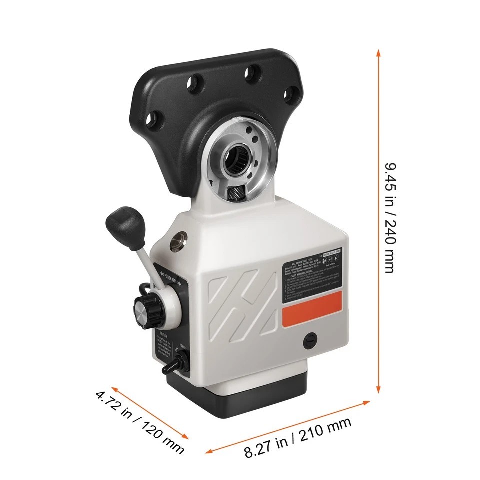 AL-310S X-AXIS Power Feed Milling Machine 450in-lb peak 0-200RAL-310S Bridgeport
