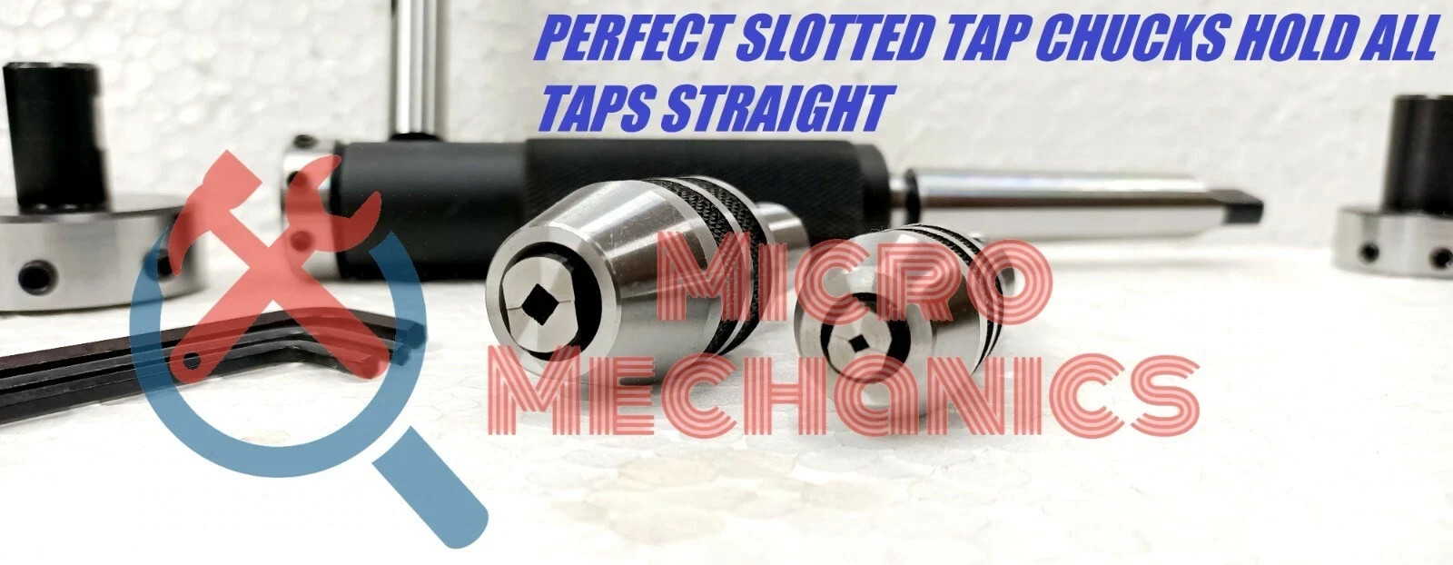 LATHE TAILSTOCK TAP & DIE HOLDER SLIDING TYPE SET IN MT3 SHANK.