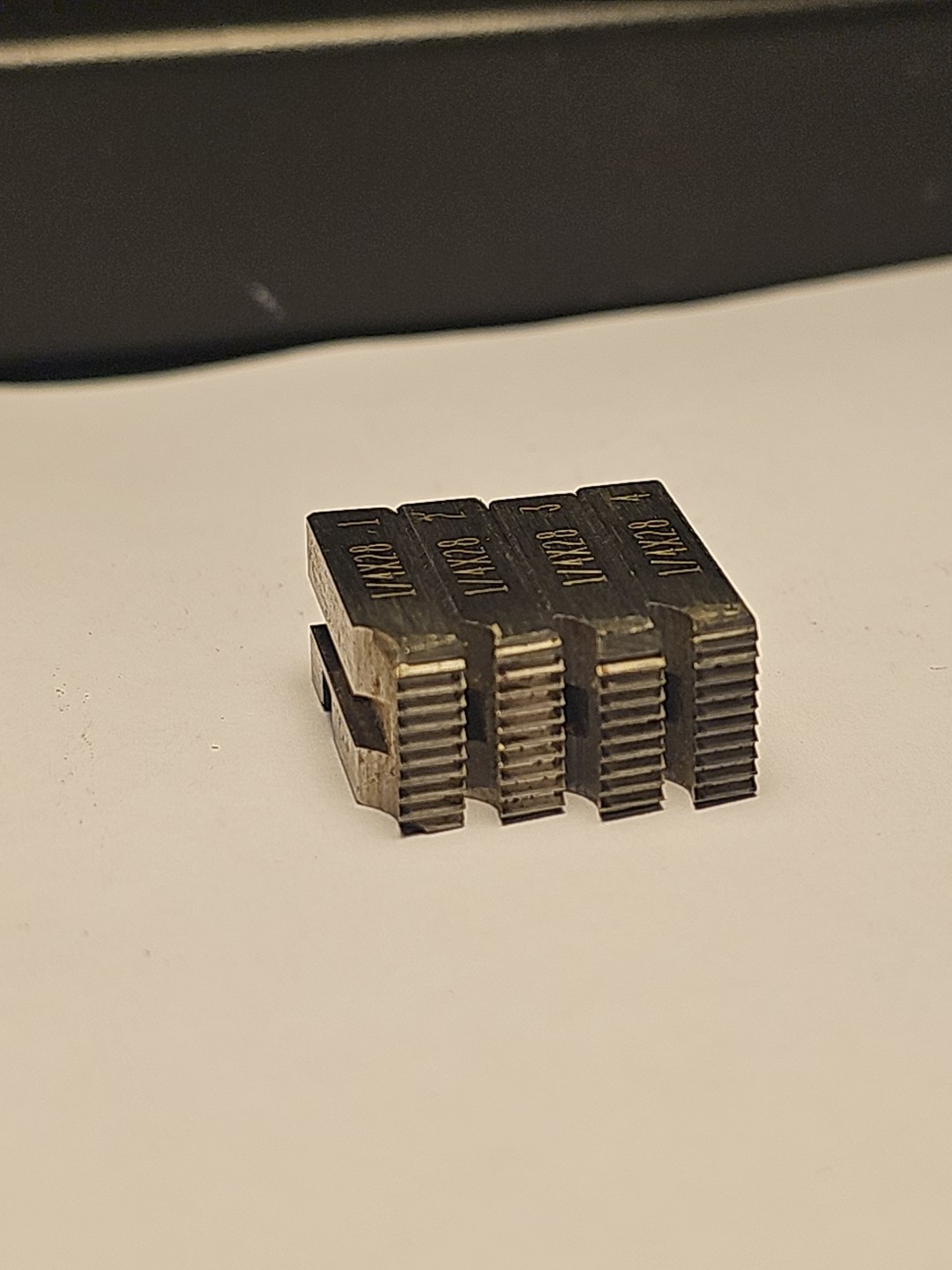 Chaser #1/4 x 28 Thread Size. D 5/16″ Holder Size. 