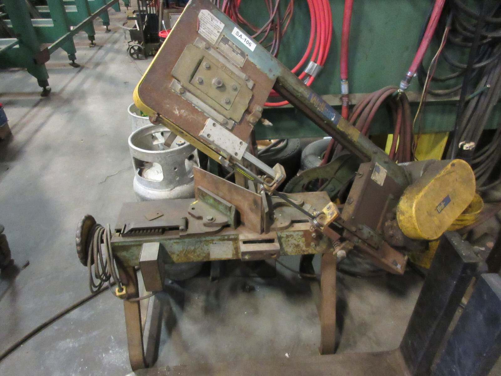 WELLSAW 58B HORIZONTAL / VERTICAL BAND SAW 9-1/2″ x 11″