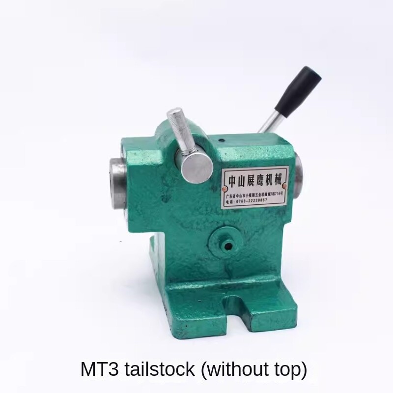 Small Lathe Tailstock Assembly Woodworking Simple Quick Retractable Ejector