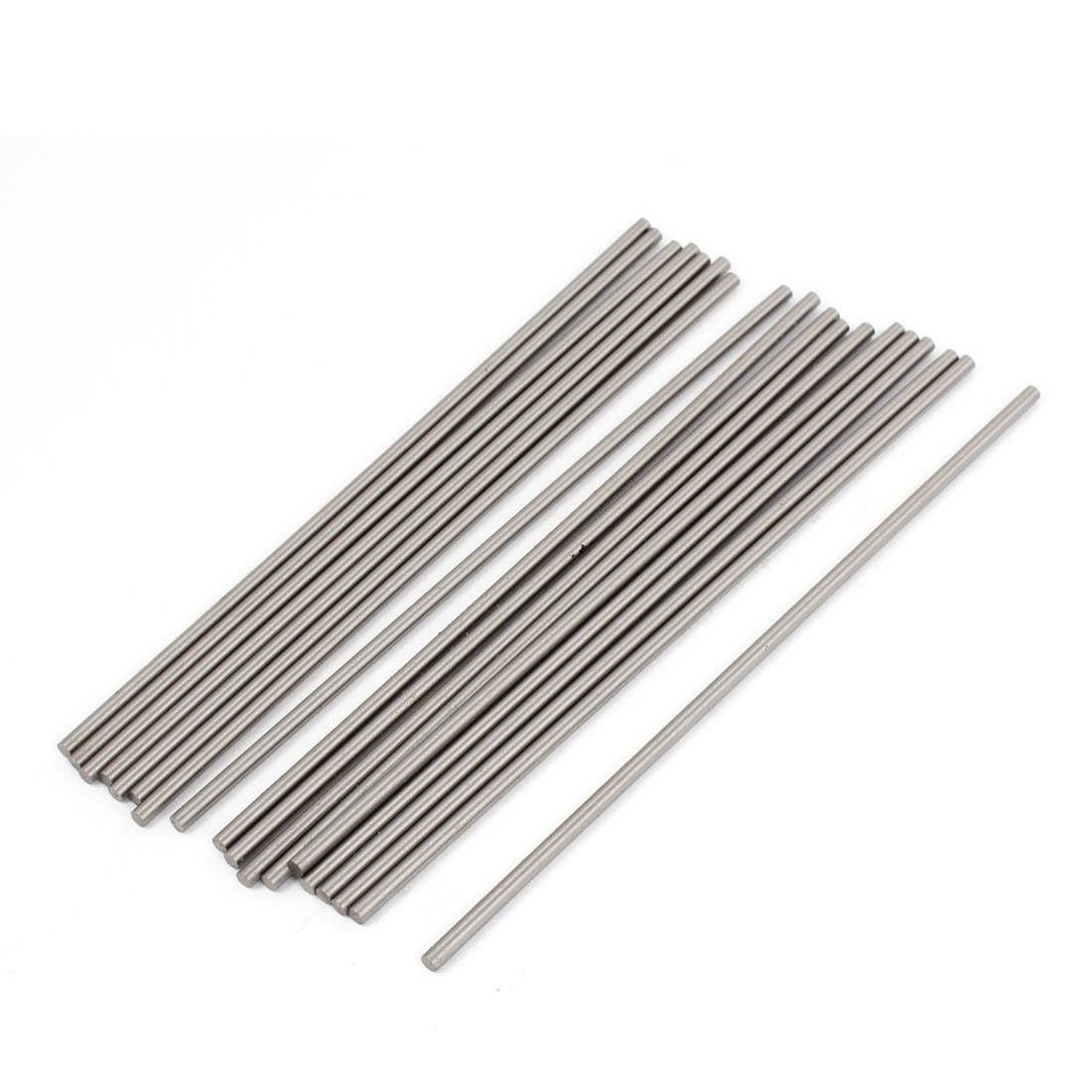 20pcs HSS High Speed Steel Round Turning Lathe Bars 3mm x 150mm