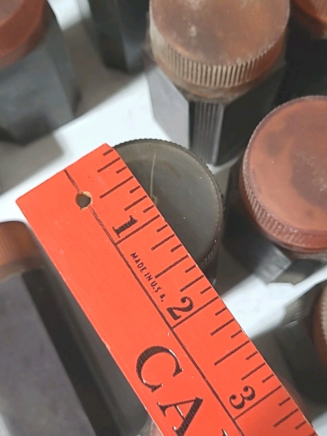 Vintage South Bend Lathe Collet Containers 52 Collet Holders BAKELITE?
