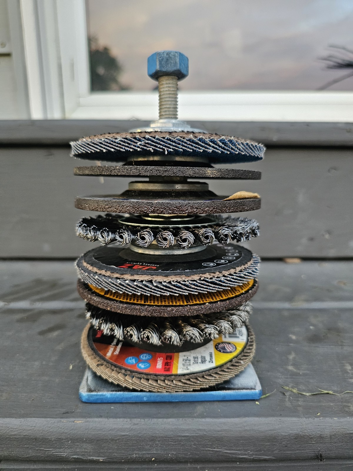 Grinding Disk Holder With All New Disk Included