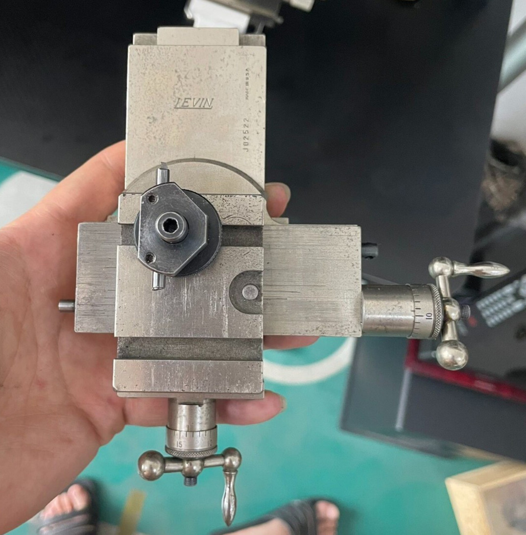 Levin USA 8mm Watchmaker Lathe Compound Cross Slide Rest Tool Precision Tooling
