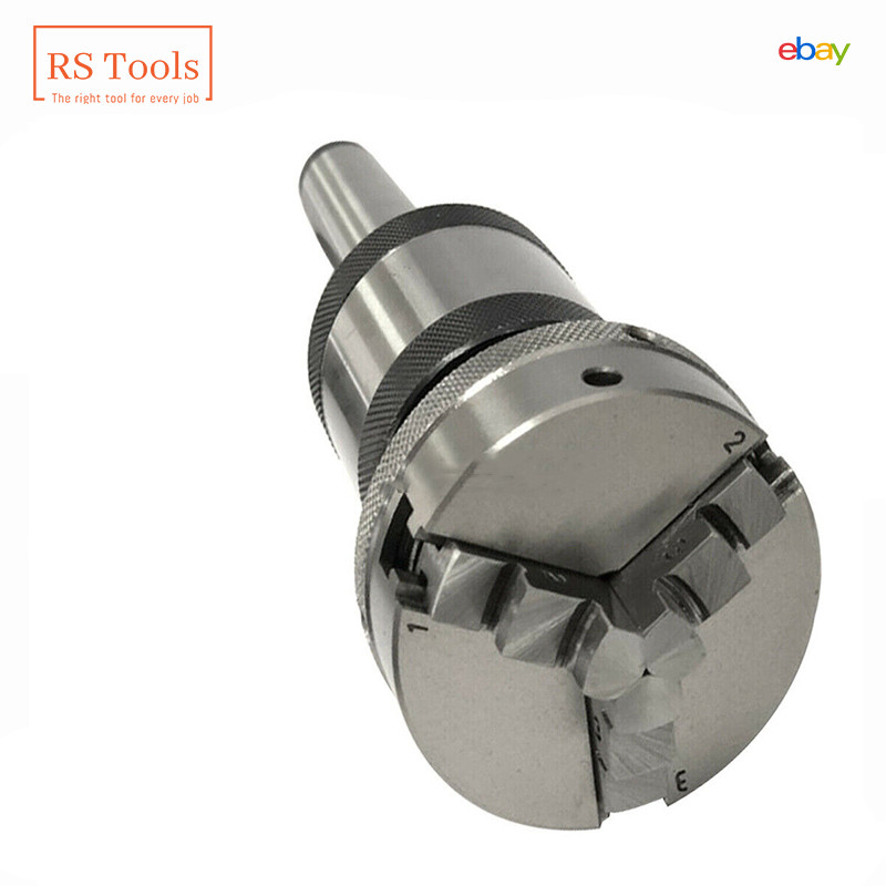 3MT Revolving Center MT3 Shank 3 Jaw Self Centering 2-1/2″ 65mm Mini Lathe Chuck