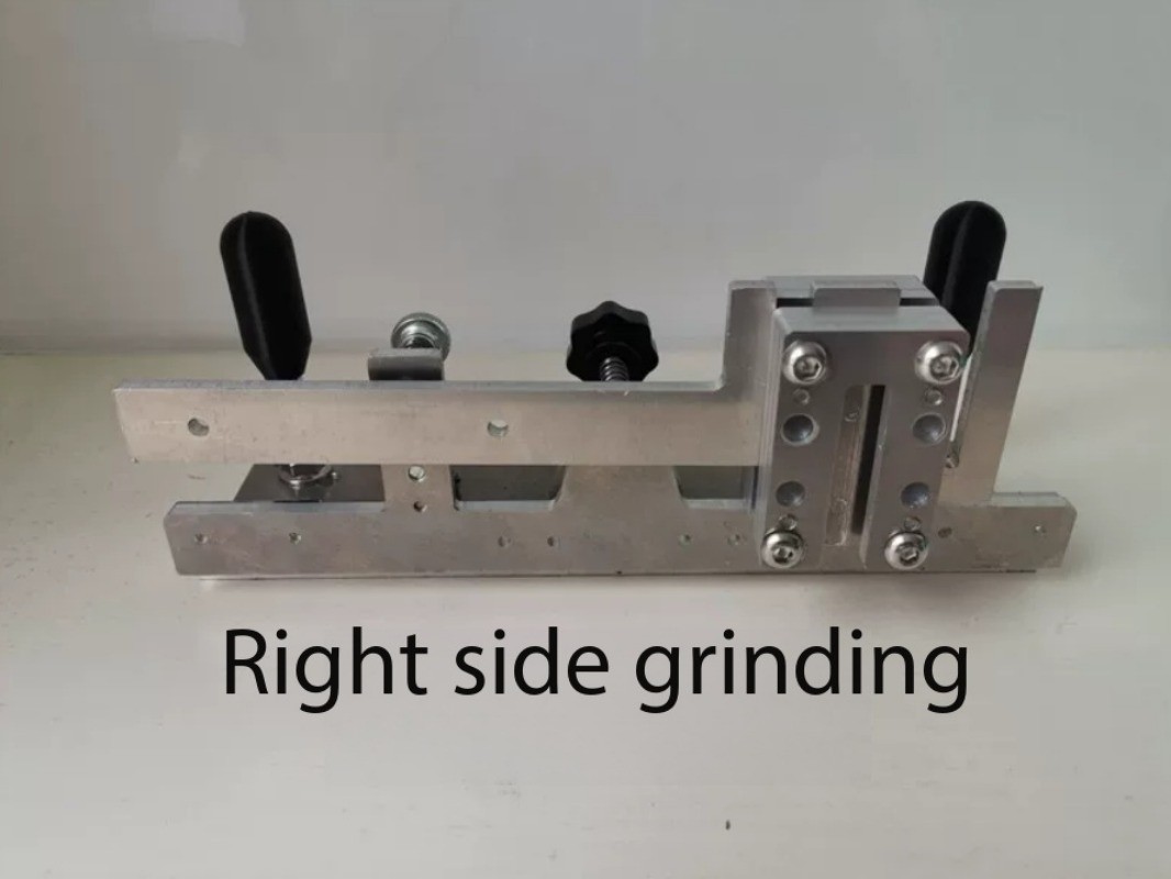 Hand-held Open V Clip Fixed Angle Sharpening Tool Knife Embryo Cutting Tool