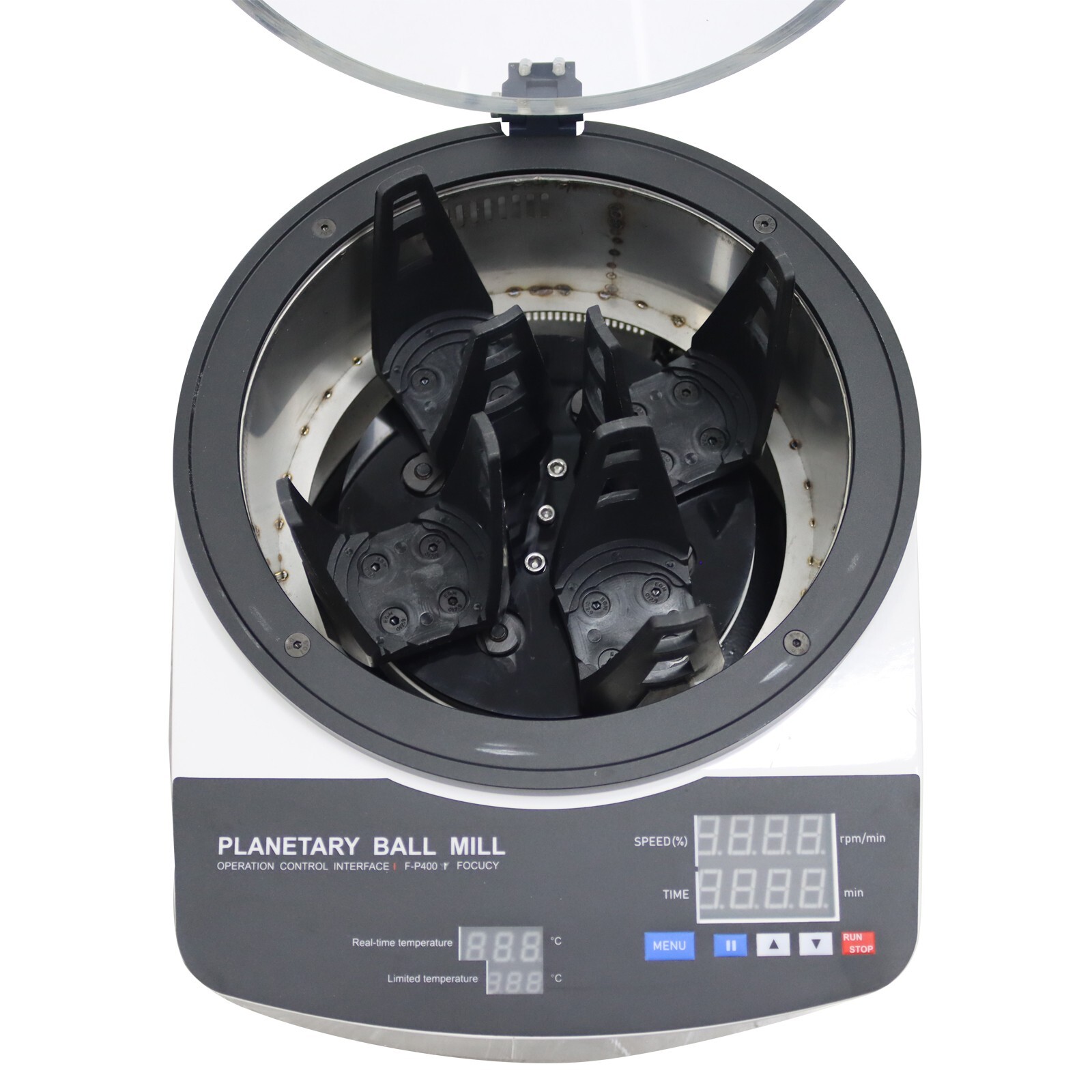 110V 400mL Lab Planetary Ball Grinding Mill Desktop Micro High-speed Silent