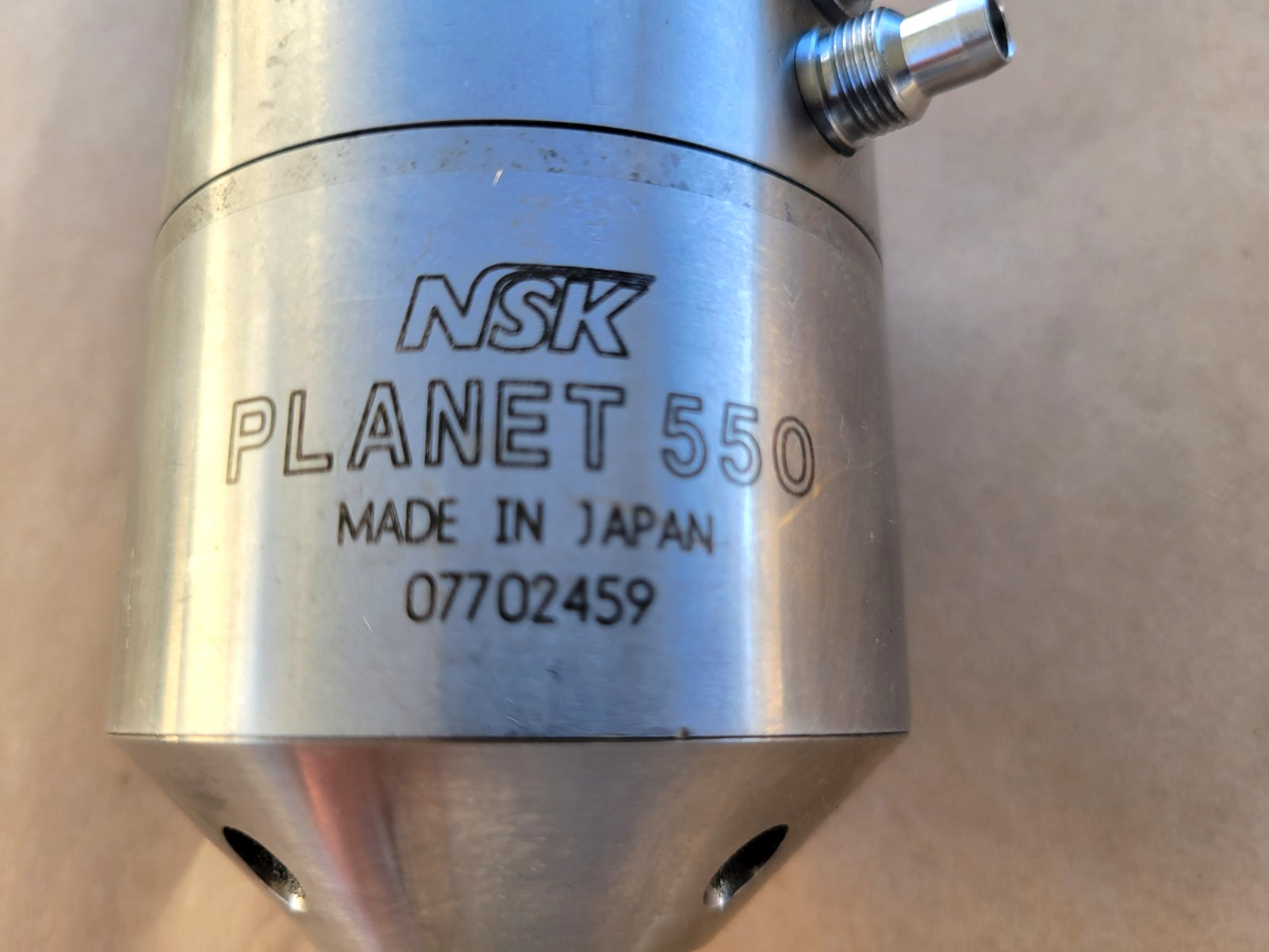 NSK PLANET 550 HIGH SPEED JIG GRINDER AIR SPINDLE 65K RPM W/3/4″-SHANK