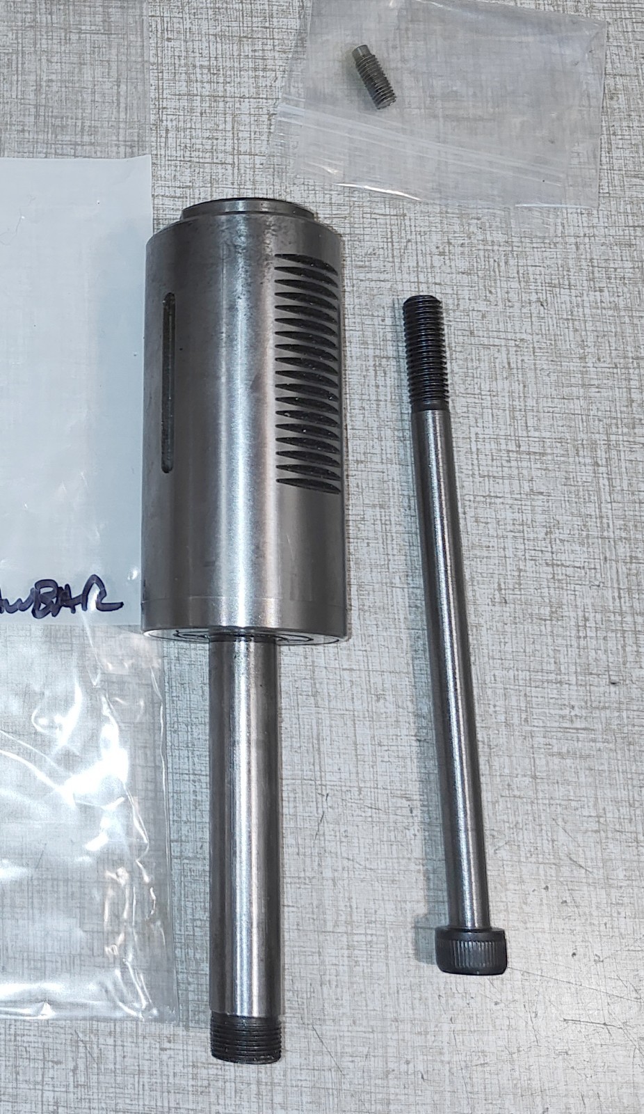 Emco Maximat V10-P Lathe “BLUE” VMA Parts: MT2 Quill Spindle & M10 Drawbar J11X