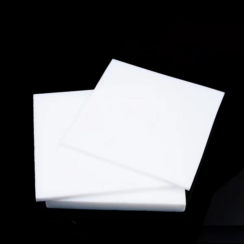 PTFE Plate Sheet High Temperature 0.5/1/2/3/4/5mm Thick Plastics Plate White