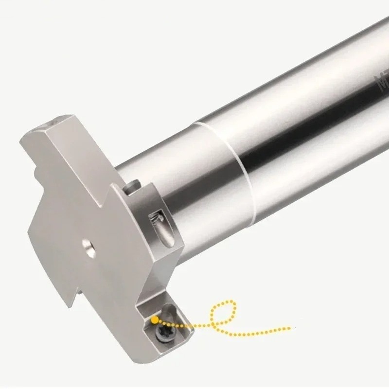 Groove Milling Cutter 6mm H06 CNC HTS MTS Slotting T-Slot Carbide Insert Tools