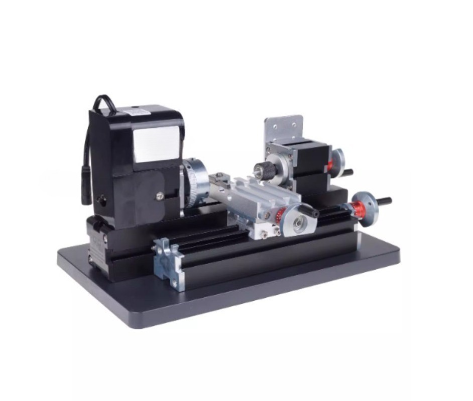 24W 60W Mini Metal Woodworking Lathe Model