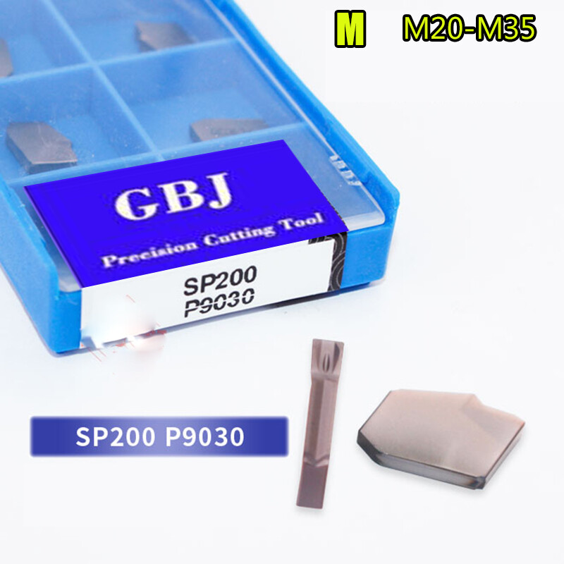 GBJ-CNC P9030 SP200 SP300 SP400 Stainless steel Grooving inserts High quality