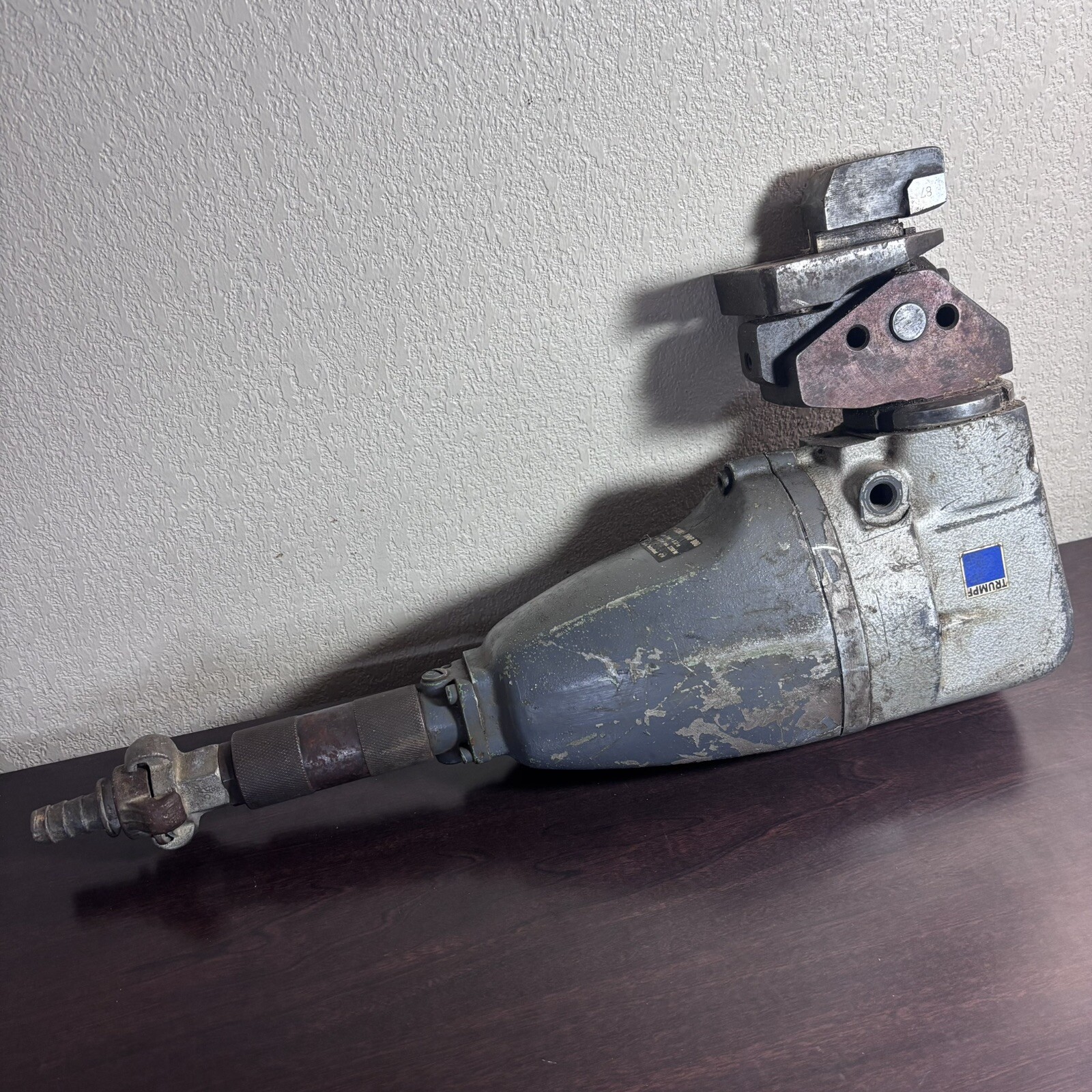 Trumpf THNP 800 Hand Held Pneumatic Air Nibbler Made In Switzerland