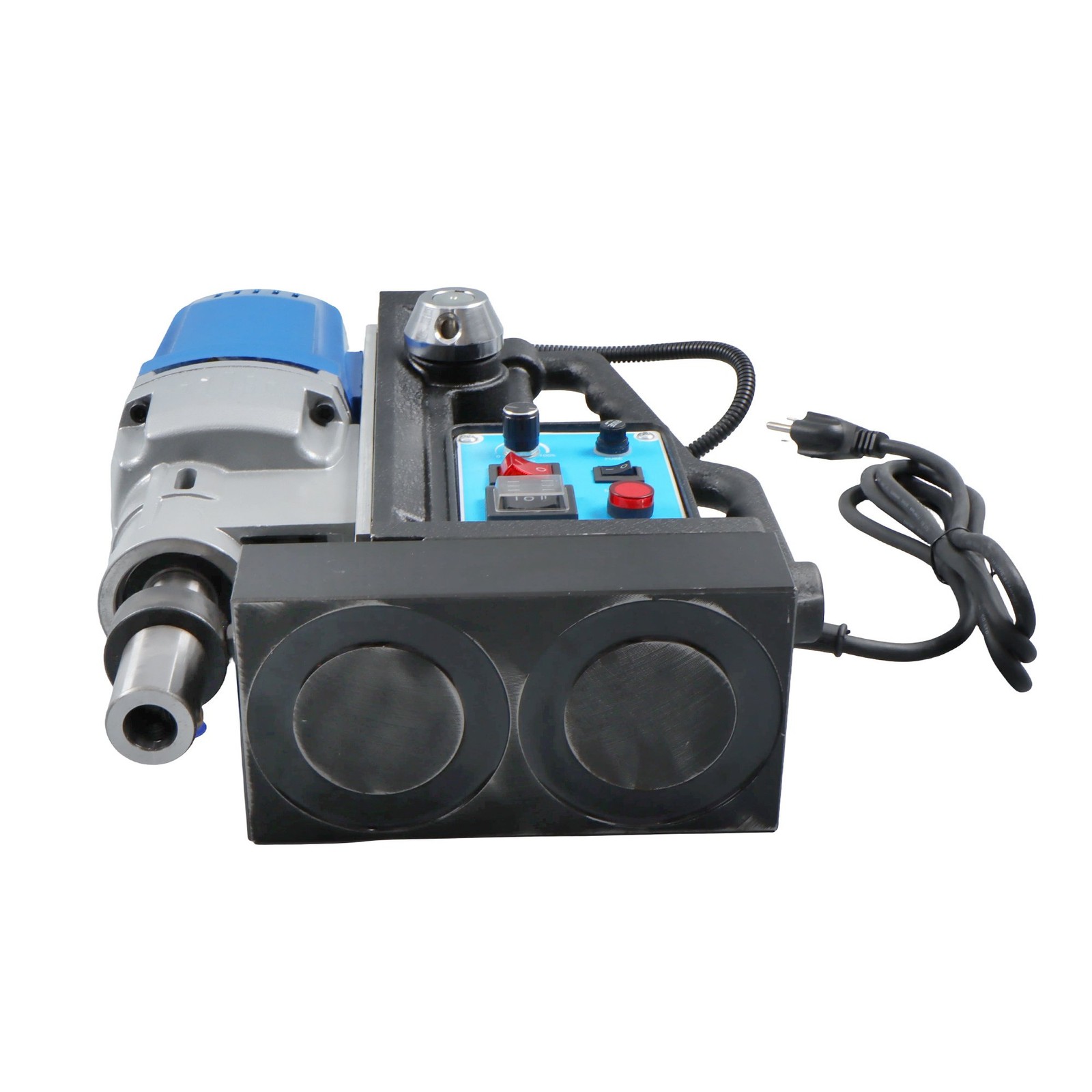 MD50 Magnetic Drill Press with 11 Pcs Drill Bits 1950W 13900N Stepless Speed