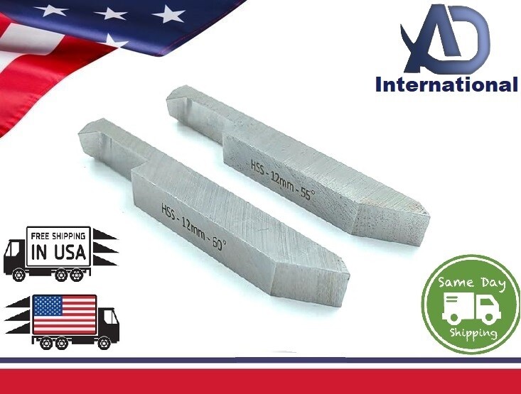 Set Of 2 High Speed Steel Double End Threading Tool-USA FULFILLED