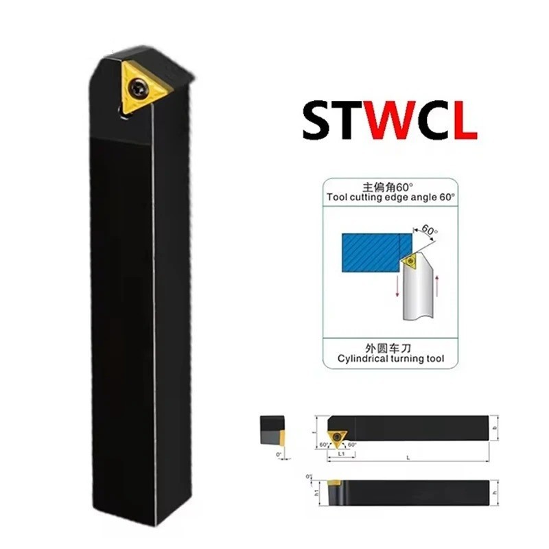 STECR STGCR STWCR 1212 1616 External Turning Tool CNC Lathe Bar Holder Inserts