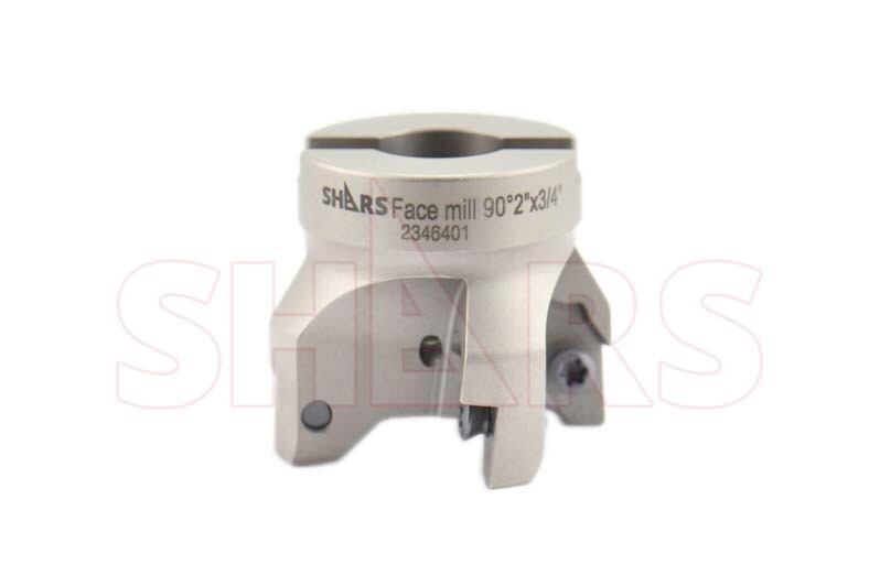 Shars 2″ 90 Degree Square Shoulder Indexable Face Mill for VPGT Insert NEW P[