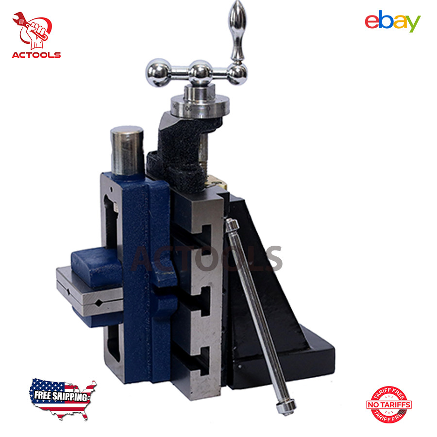 Lathe Vertical Milling Slide Fixed Base 4″ x 5″ And 2″ Self Centering Vice Vise