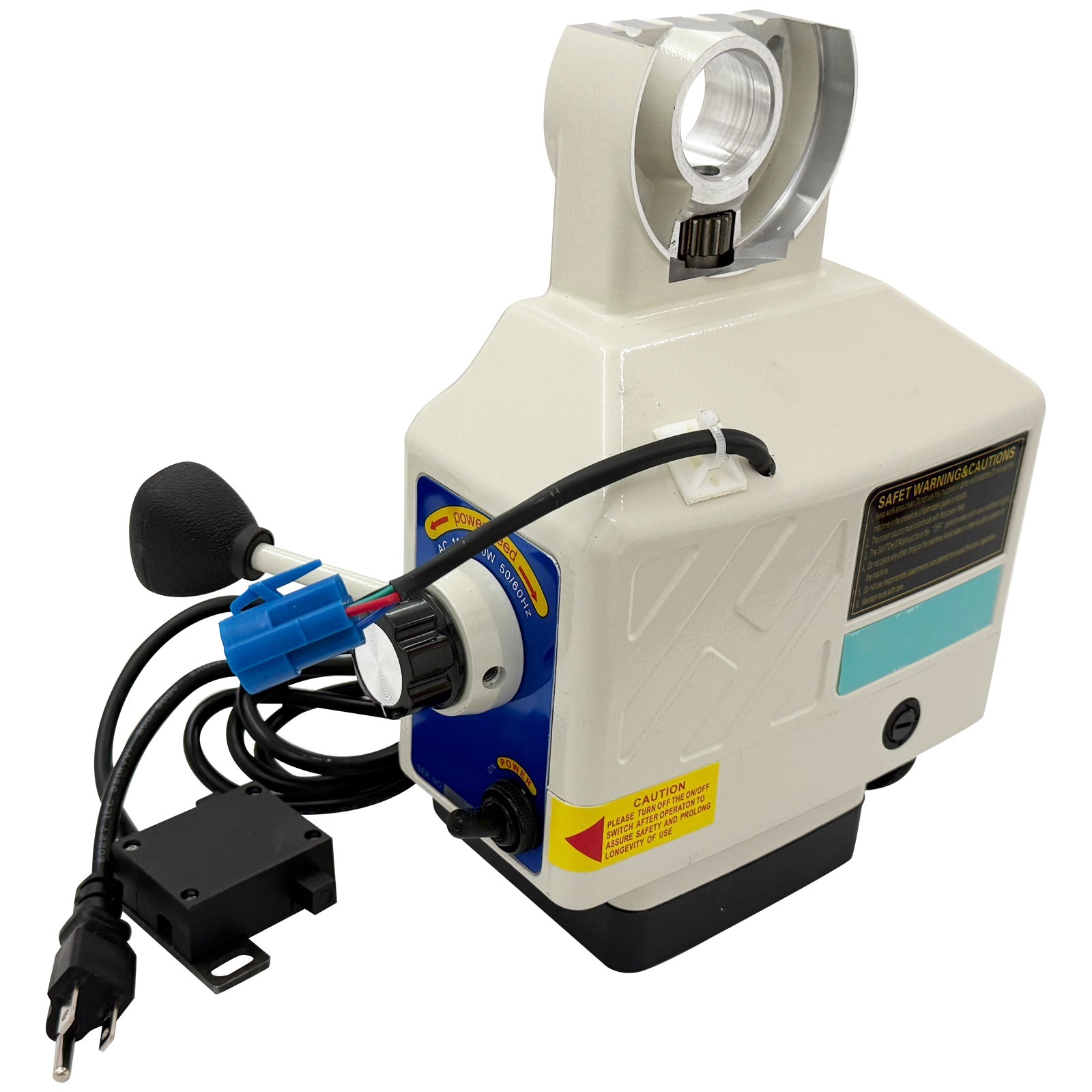 X-axis Tool Changer Drilling and Milling Machine Feeder 110V 0 – 200 RPM