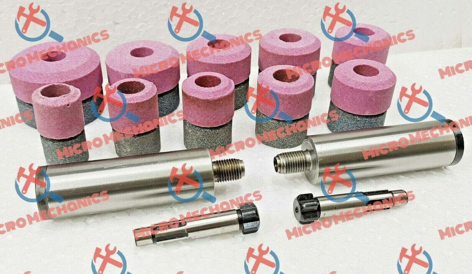 20x Valve Seat Grinding Stones + 2x Stone Holder + 2x Driver SIOUX Thread 11/16″
