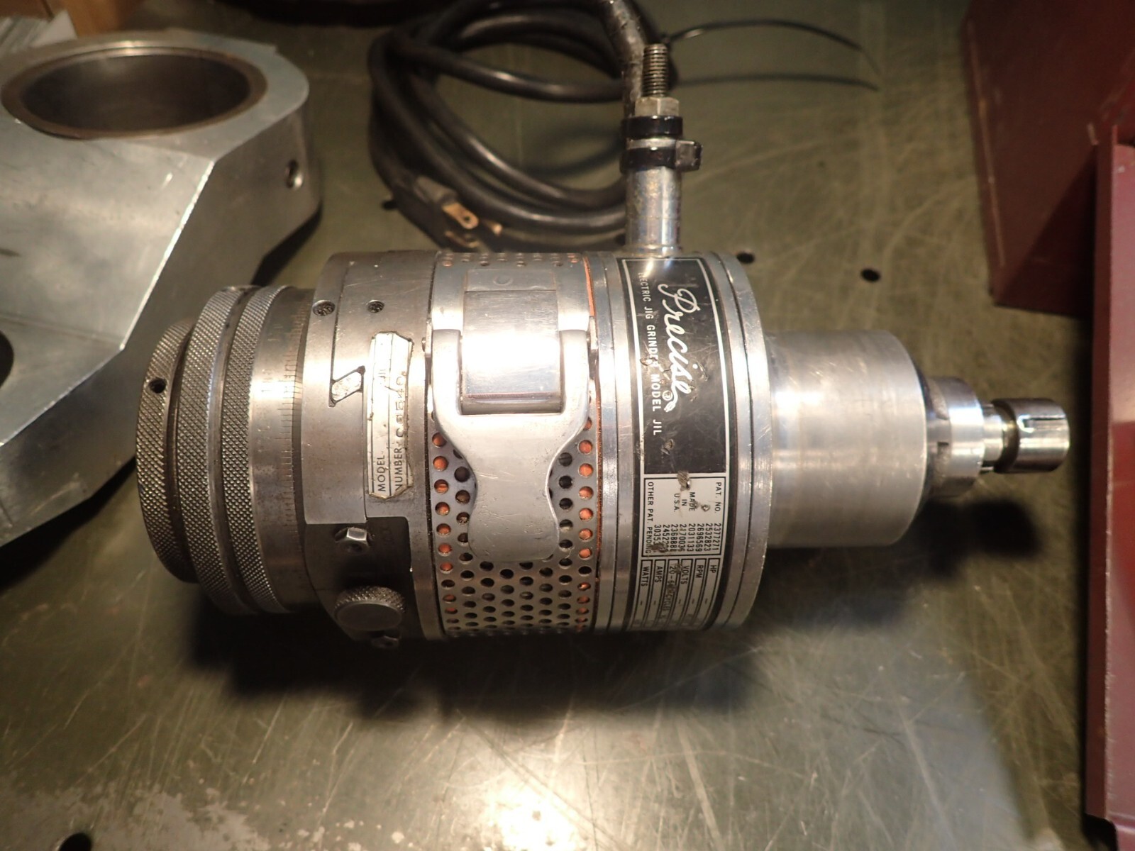 Rockwell Precise JIL Jig Grinder: 45,000 RPM, 120V, 1/2HP Variable Speed Control