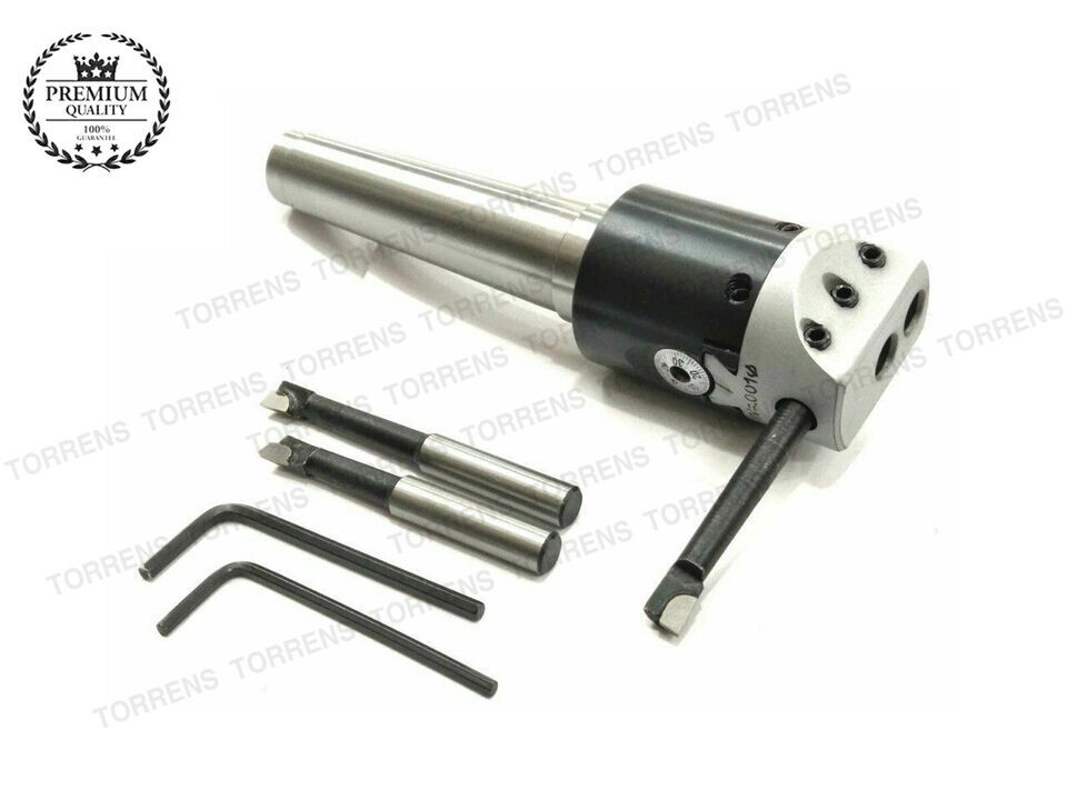 Boring Head 1-1/2″ With MT 1 Shank 1/4″ Drawbar With 3 Boring & L keys HQ MAX