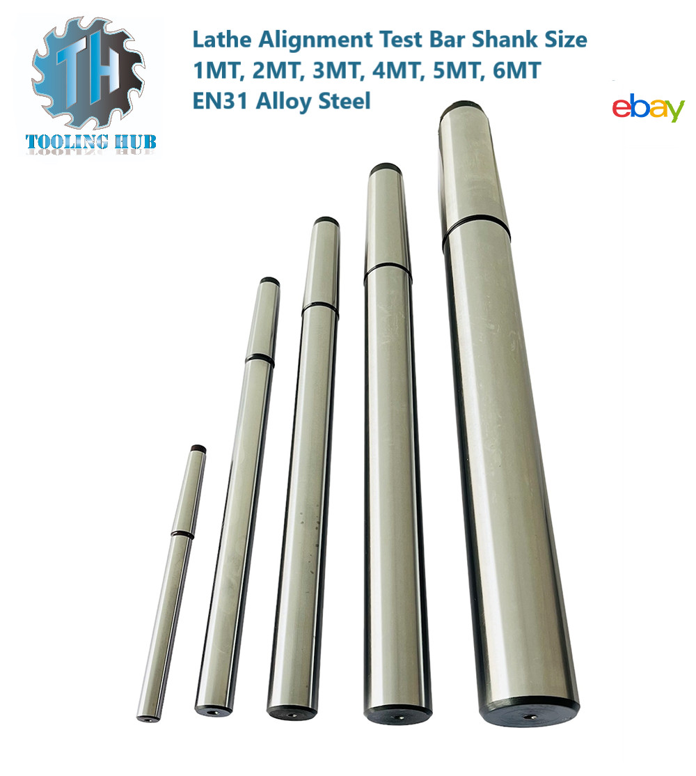 Lathe Alignment Test Bar Shank Size 1MT, 2MT, 3MT, 4MT, 5MT,6MT EN31 Alloy Steel