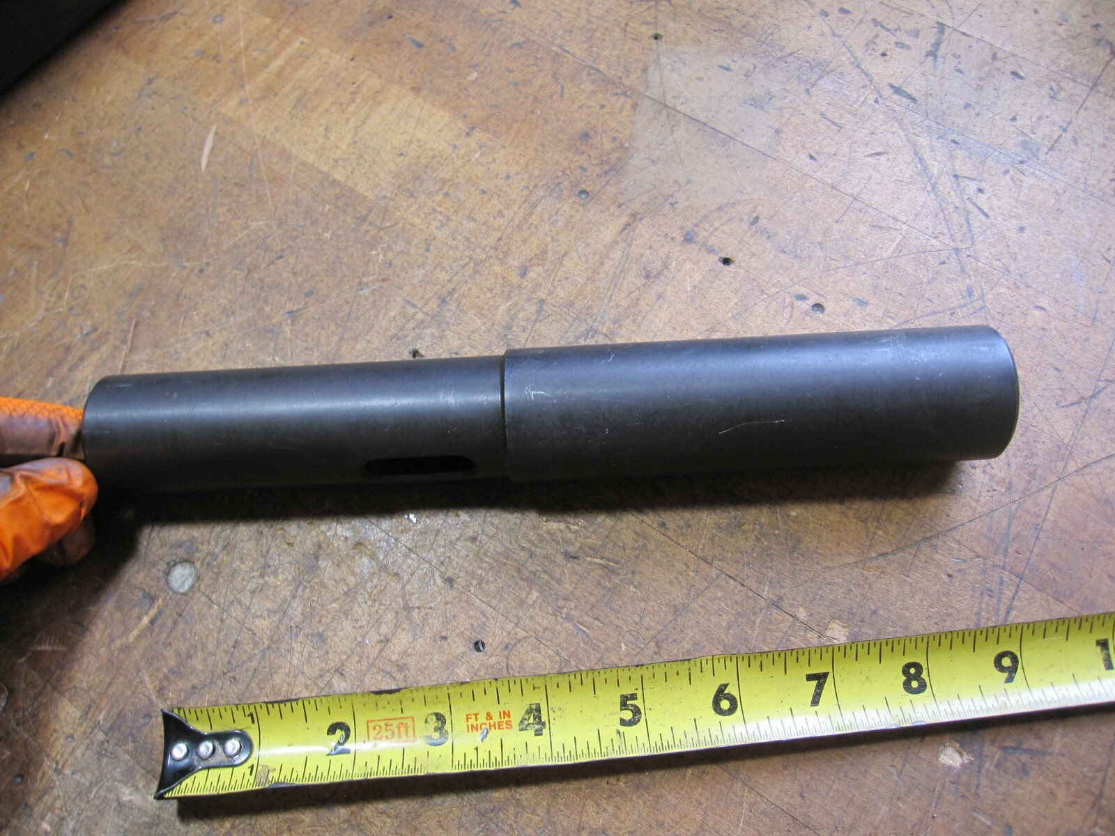 SCULLY JONES 1.5″ OD arbor to 3MT shank 6″ ish extended adapter