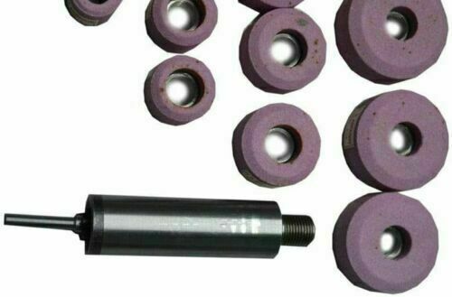 SIOUX VALVE SEAT PINK GRINDING WHEELS SET 20 PCS STONE HOLDER STAR DRIVE 11/16″
