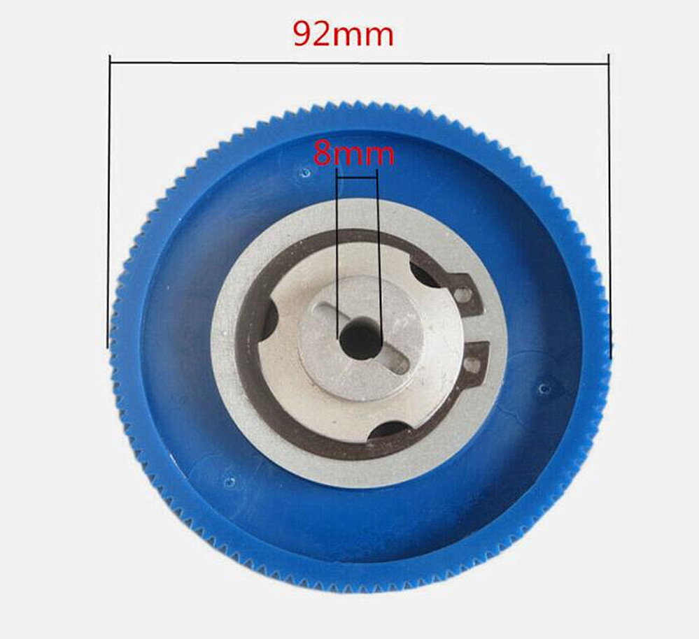 1Set Milling Machine 92mm Gear &Hub ALSGS For AL-310S Servo Power Feed Mill Part