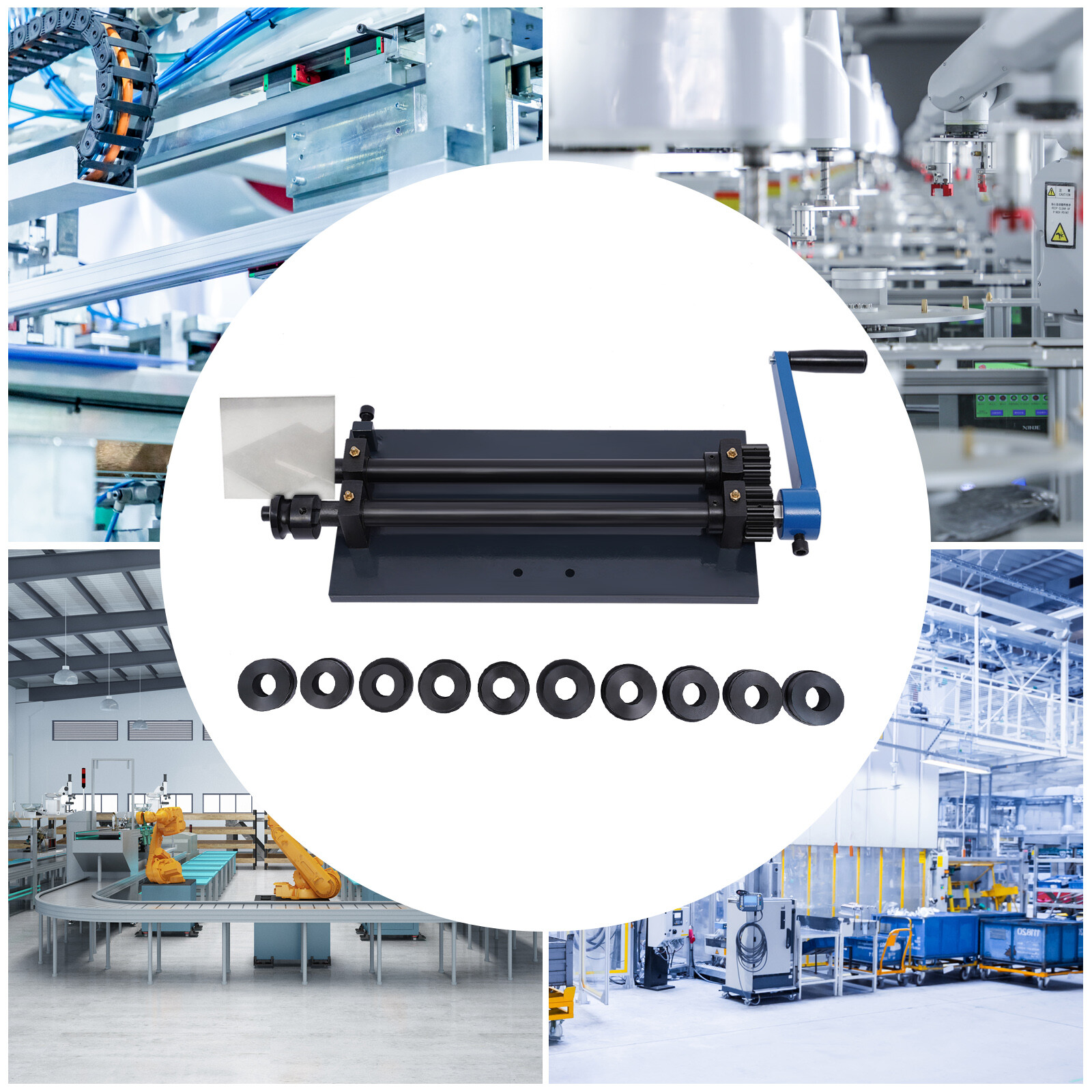 Bending Machine Manual Bead Roller Sheet Metal Bead Roller Tool Kit Heavy Duty