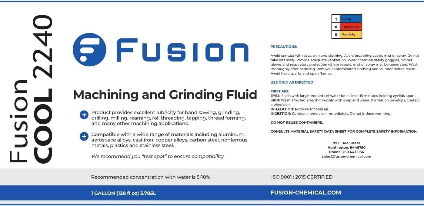 Metal Cutting Oil – Semisynthetic Cutting Fluid for Machine Shops, 1 Gallon, Coo