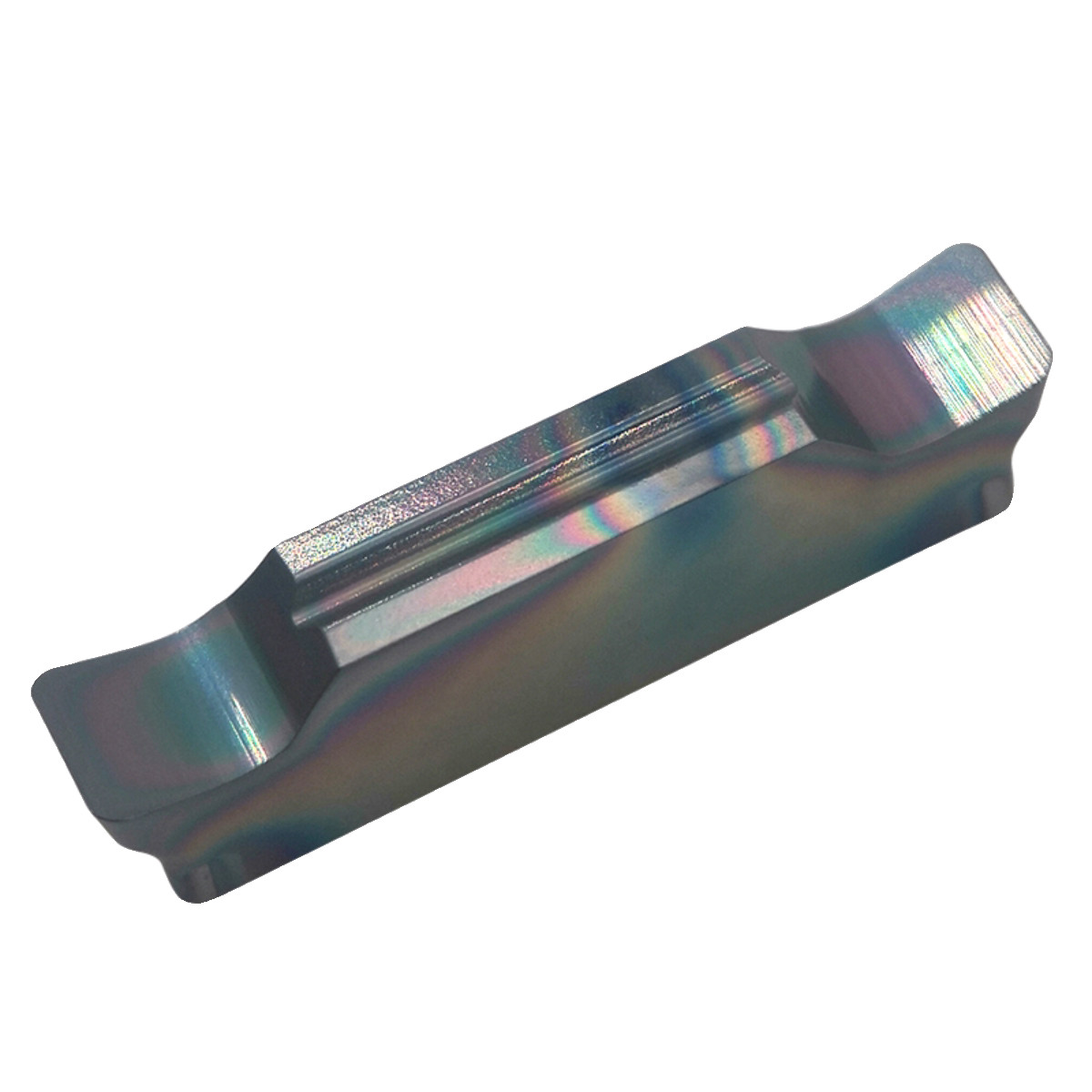 MGGN150/200/300R/400L Parting Grooving Inserts Colorful Coated 8/15 Degree
